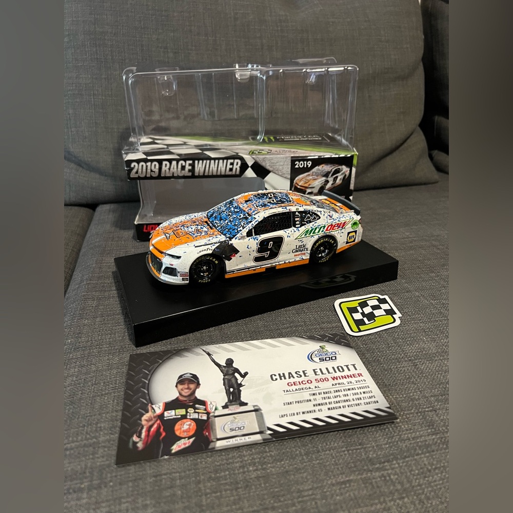 Chase Elliott talladega Diecast Car Model (not for sale at this time)